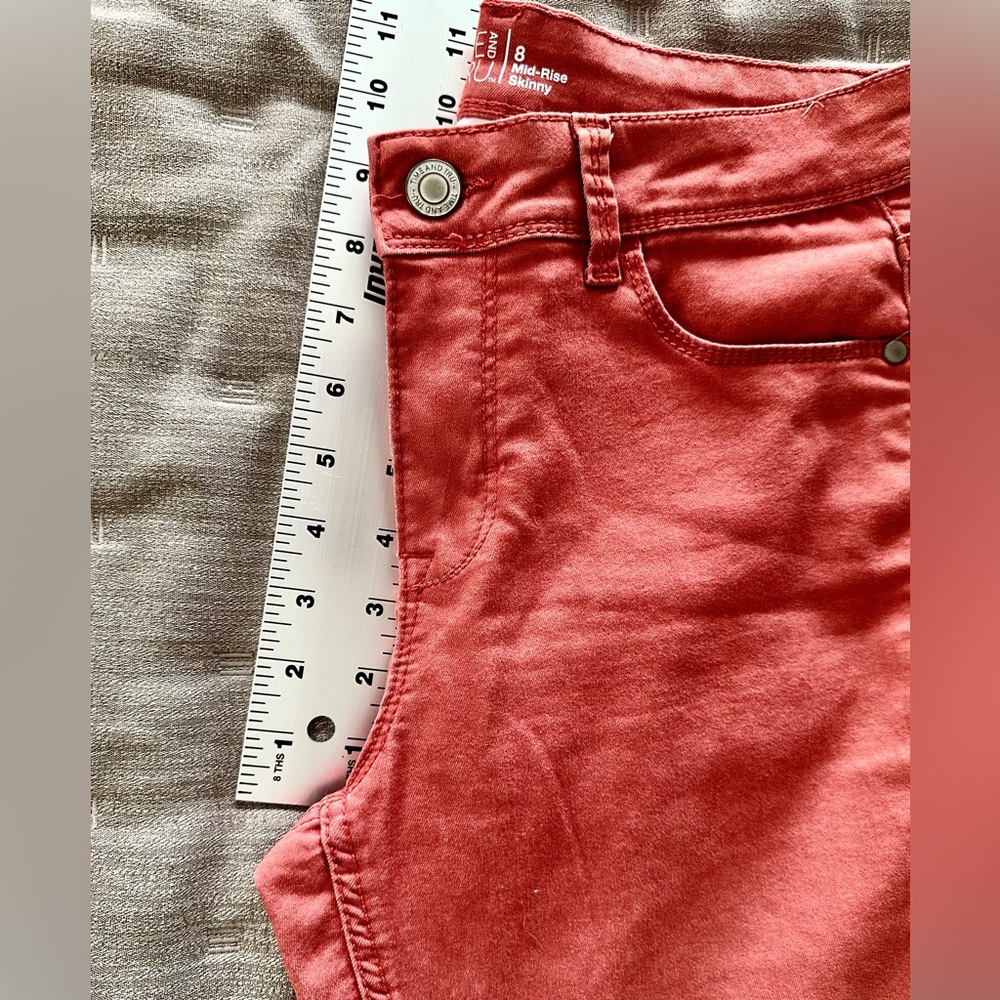 Time & Tru Mid-rise Skinny Jeans Size 8 - Picture 4 of 8
